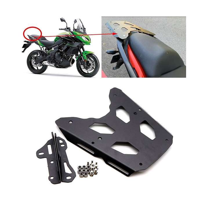 Motorcycle Rear Luggage Rack Carrier Support Shelf Tail Trunk Holder Bracket for 650 Versys650