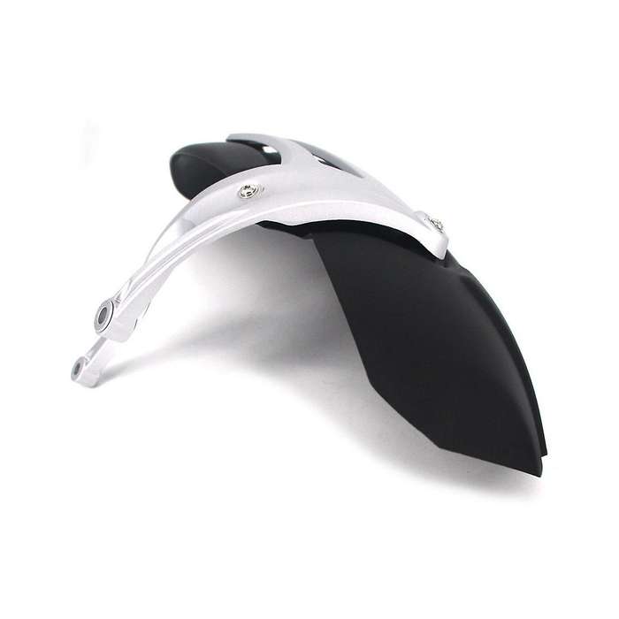 Motorcycle Rear Mudguard Tire Hugger Splash Guard for R1200gs Lc R1250gs R1250 1250gs (silver)