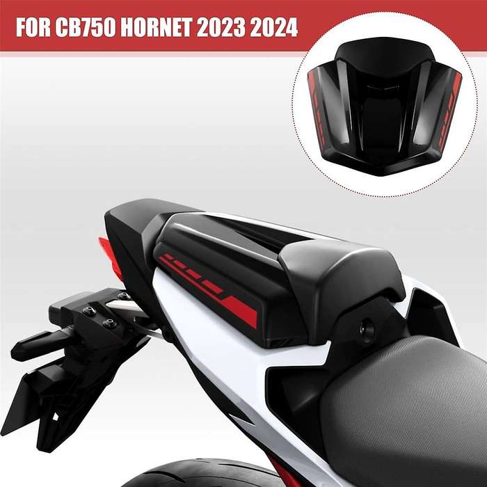 Motorcycle Rear Passenger Cowl Seat Back Cover Fairing Accessories for CB750 HORNET 2023 2024 Red