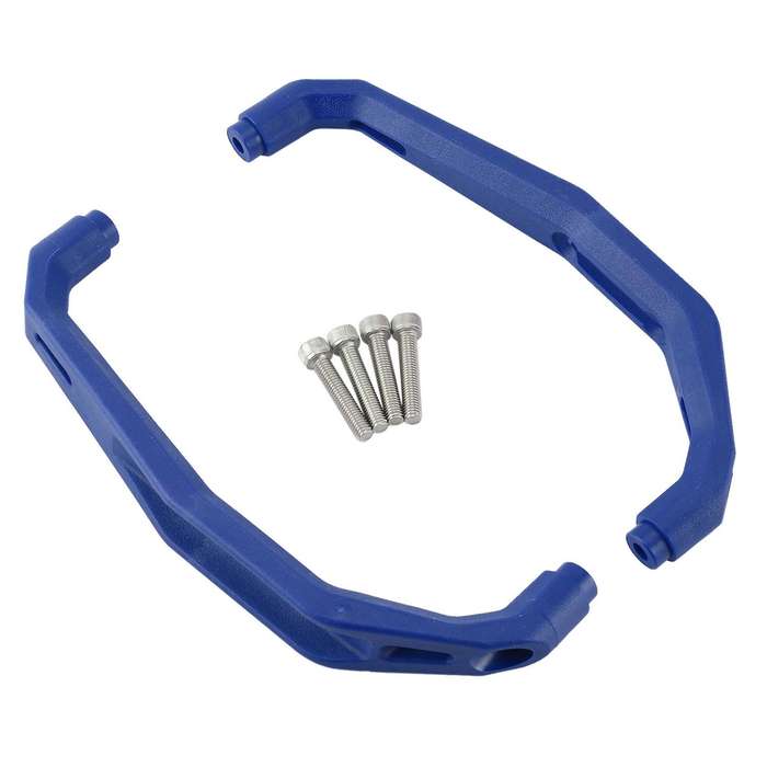 Motorcycle Rear Passenger Handle Grab Bar Rail Armrest for 700 Tenere700 XTZ T7 2019-2021(Blue)
