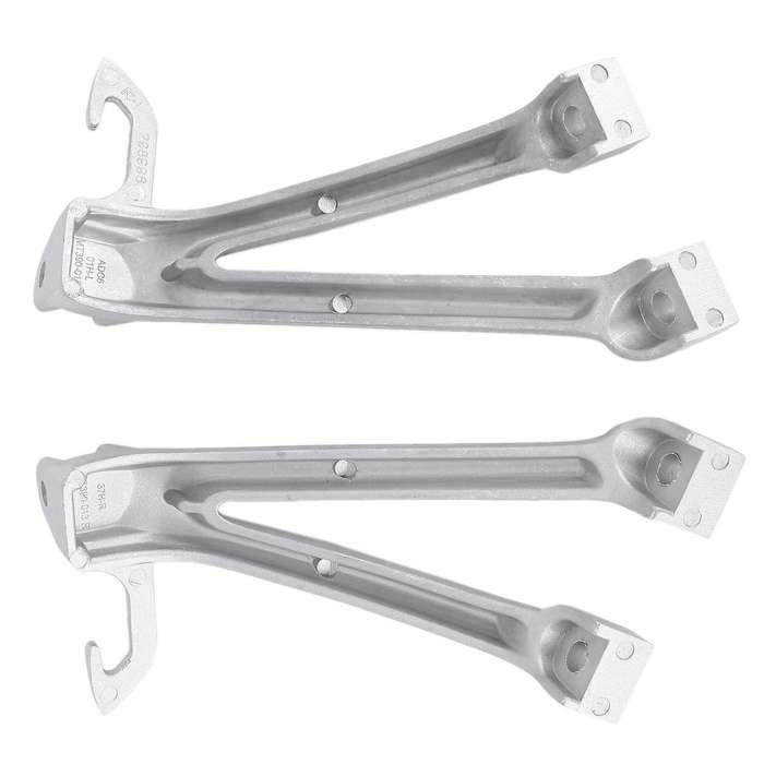 Motorcycle Rear Passenger Footrest Foot Pegs for GSXR GSX-R 600 750 2006-2007 K6 K7-Silver
