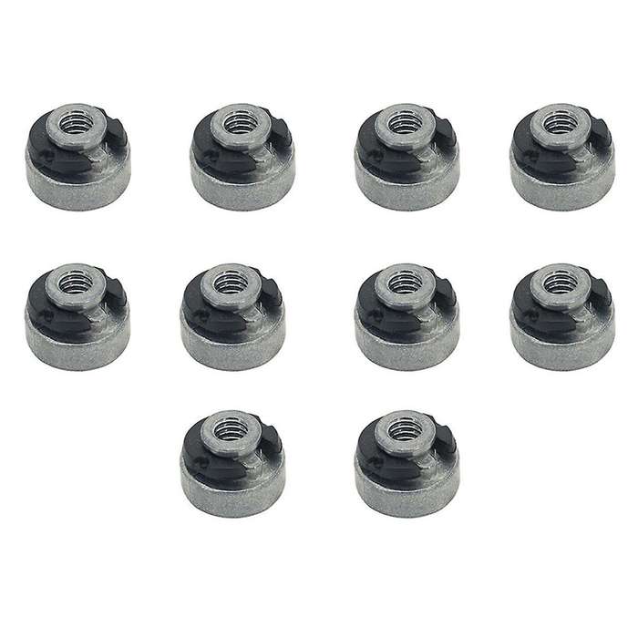 Motorcycle Rear Seat Bolt Screw Mounting Nut for Glide Softail,10 PCS