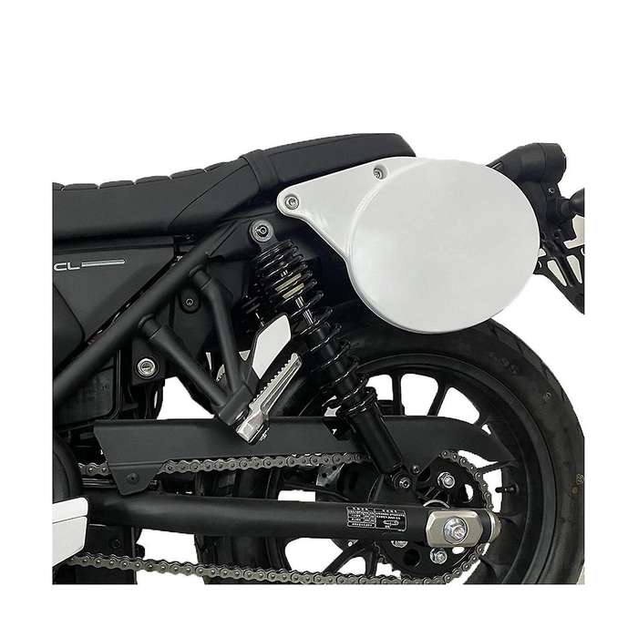 Motorcycle Rear Side Trim Cover Vintage Trim Plate for Cl500 500 500 Cl250 250 2023 2024(black)