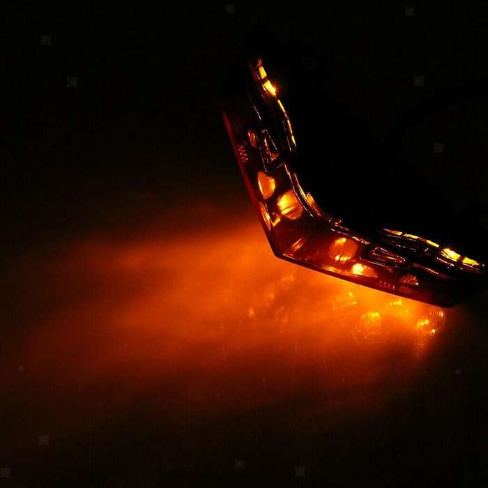 Motorcycle Rear Tail Light Brake Turn Signals Integrated Led Light for Er6N Ninja 650R 2012-2014 Red