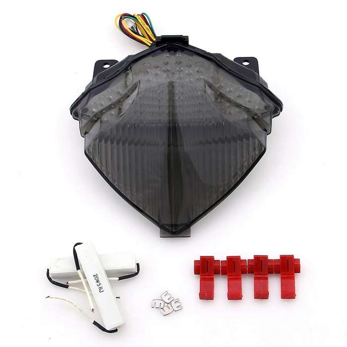 Motorcycle Rear Tail Light Brake Turn Signals LED Light for YZF-R1 YZF1000 2004 2005 2006
