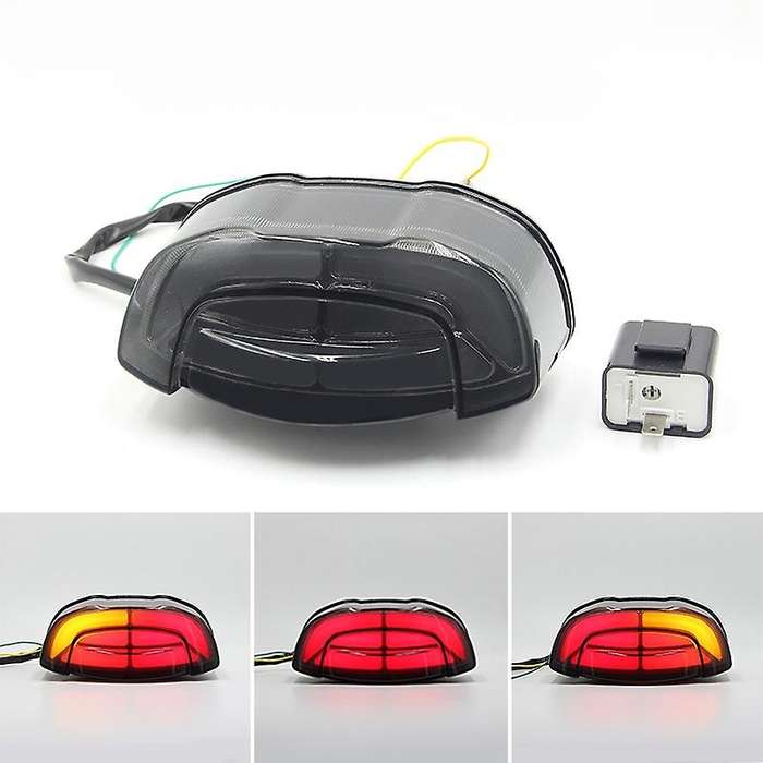 Motorcycle Rear Tail Light LED Brake Light Turn Signal Flashing Lights for CB650R CB650 R CB6 50R Pa