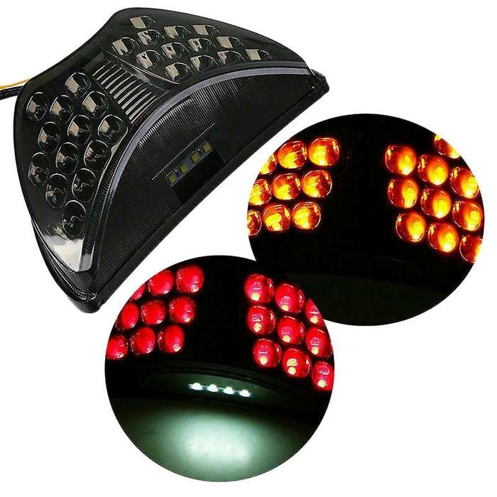 Motorcycle Rear Tail Light Turn Indicato for 600 CBR600 F4 1999 2000 F4I 2004 2005 2006