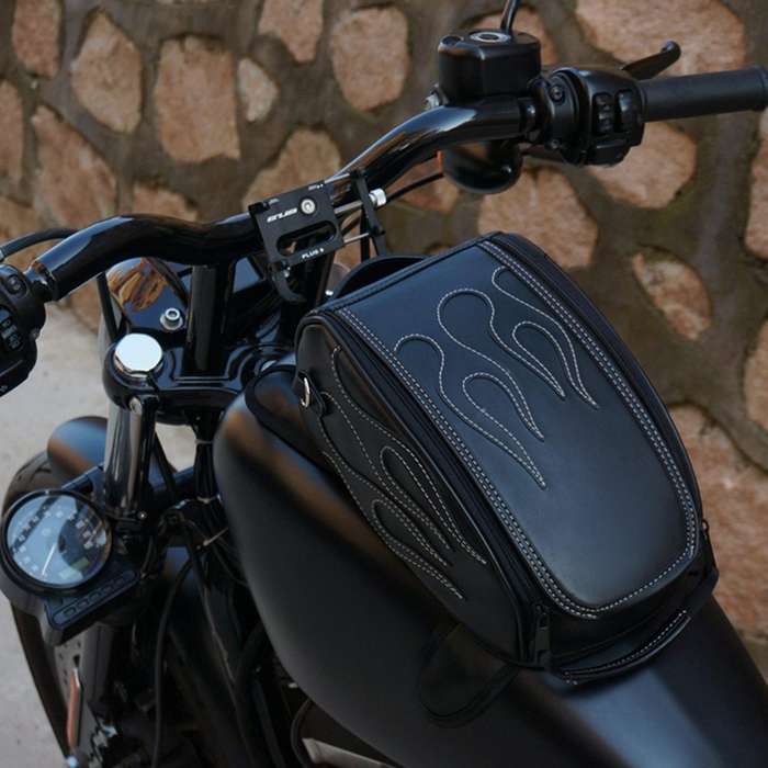 Motorcycle Rear Tank Bag Waterproof Magnetic Motorbike Toolkit Oil Fuel Tank Travel Bag for