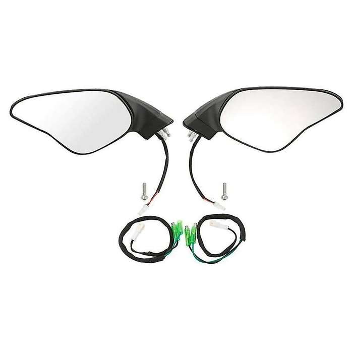 Motorcycle Rearview Mirror with Turn Signal LED Mirror for 848 1098 1098S 1098R 1198 1198S 1198R