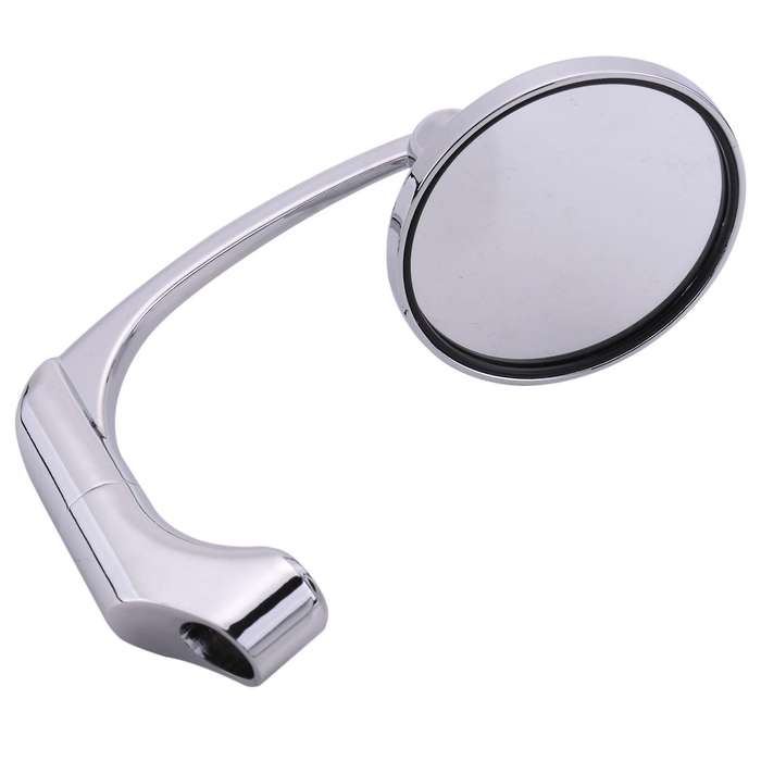 Motorcycle Rearview Side Mirror with 8/10Mm Screws Universal Round Retro Modified Motorbike Cafe Rea