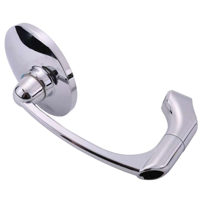 Motorcycle Rearview Side Mirror with 8/10Mm Screws Universal Round Retro Modified Motorbike Cafe Rea