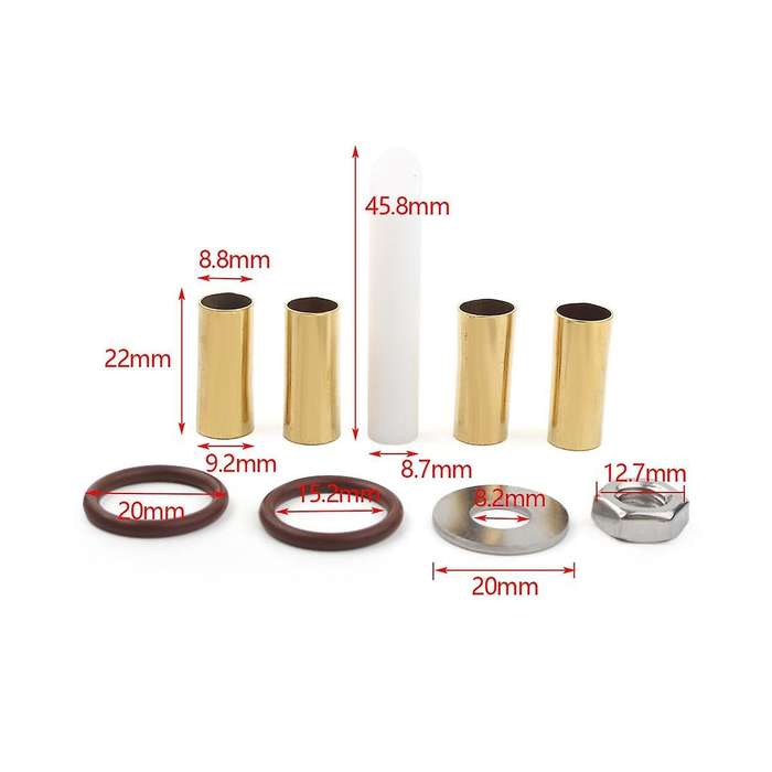 Motorcycle Rocker Accessories Brass Precision Tapered Bushings for Twin Cam End Ticking Noise -rl-t