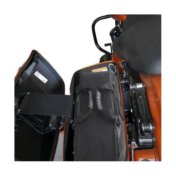 Motorcycle Saddle Bag Luggage Rack Saddlebag for Touring Road King Street Glide Ultra Tour 1993-201