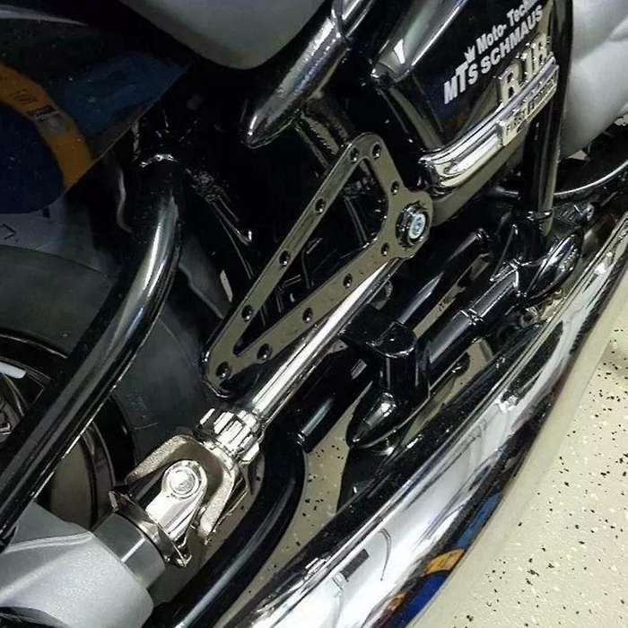 Motorcycle Saddle Bag Bracket Swing Arm Pocket Side Pocket Bracket Motorcycle Accessories for -R18 2