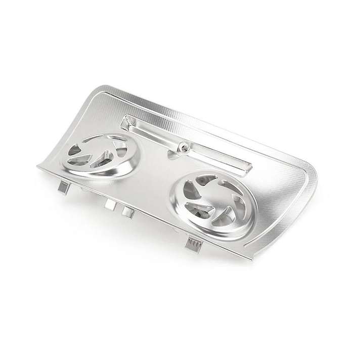 Motorcycle Scooter Cylinder Head Protector Cover Decorative Guard for Sprint 150 150(silver)