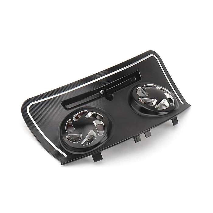 Motorcycle Scooter Cylinder Head Protector Cover Decorative Guard for Sprint 150 150(black)