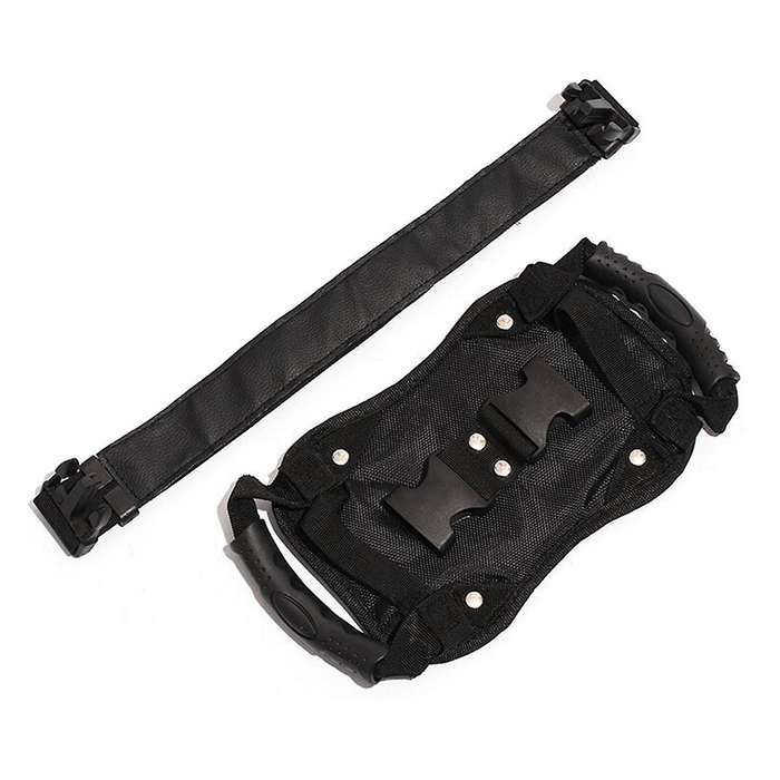 Motorcycle Scooters Safety Belt Back Seat Passenger Grip Grab Handle Non-Slip Strap Universal Motorc