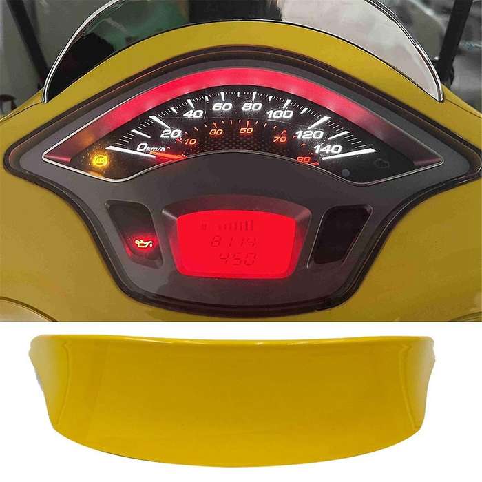 Motorcycle Scooter Speedometer Housing Instrument Cover Speedometer Frame Cowl for Sprint 150 2013-2