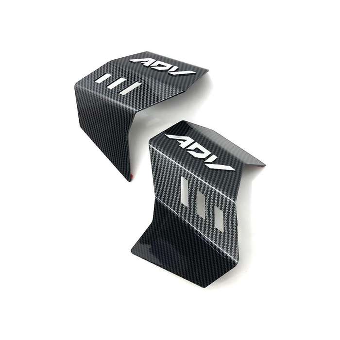 Motorcycle Side Spoiler Side Wind Front Fairing Protector Wing Cover for 160 2023 2024 ,ABS Carbon F