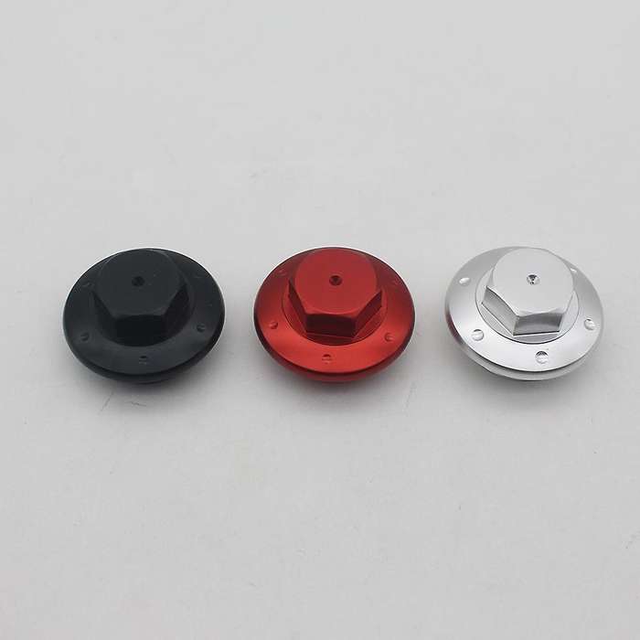 Motorcycle Special Oil Drain Screw Fit for Spring Sprint 150 Gts300 300 (Black)