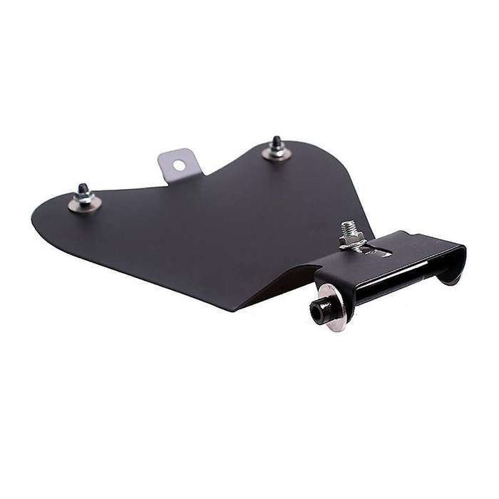 Motorcycle Solo Seat with Baseplate and Springs Bracket Sitting Cushion Mounting Kit for 883 Vertica