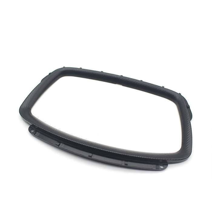 Motorcycle Speedometer Cover Digital Dashboard Rim for GTS300 250 300 2013-2020(Black)