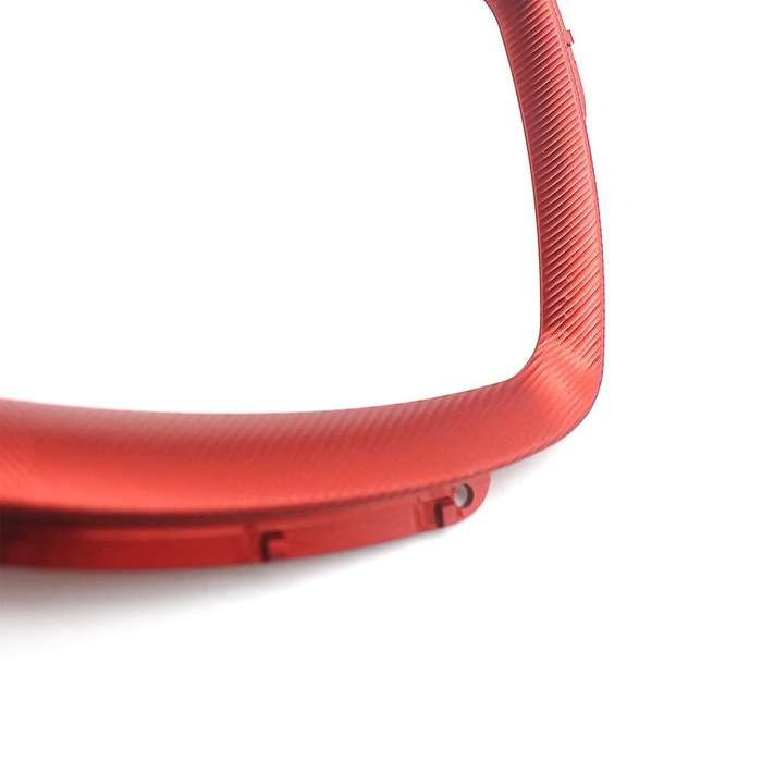 Motorcycle Speedometer Cover Digital Dashboard Rim for GTS300 250 300 2013-2020(Red)