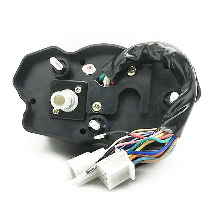 Motorcycle Speedometer Universal 7 Colors Tachometer Odometer Gauge 12000RPM 12V