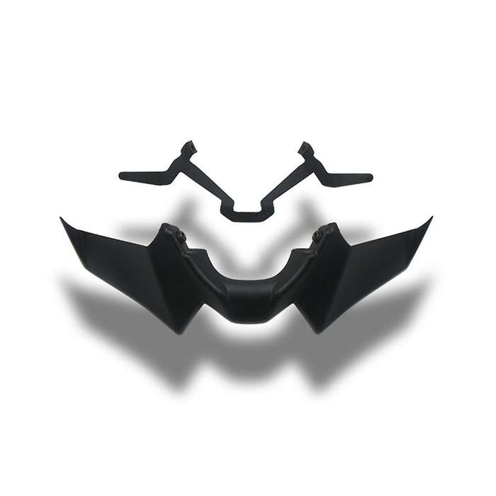 Motorcycle Sport Downforce Front Spoilers Aerodynamic Wing Deflector for SP 2021-2023 MT07 Black