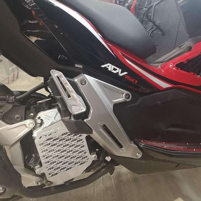 Motorcycle Stainless Steel Radiator Grille Guard Protector Cover for ADV150 ADV 150 2019-2020 Silver