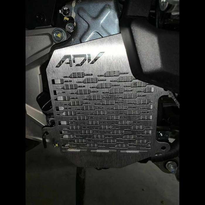 Motorcycle Stainless Steel Radiator Grille Guard Protector Cover for ADV150 ADV 150 2019-2020 Silver