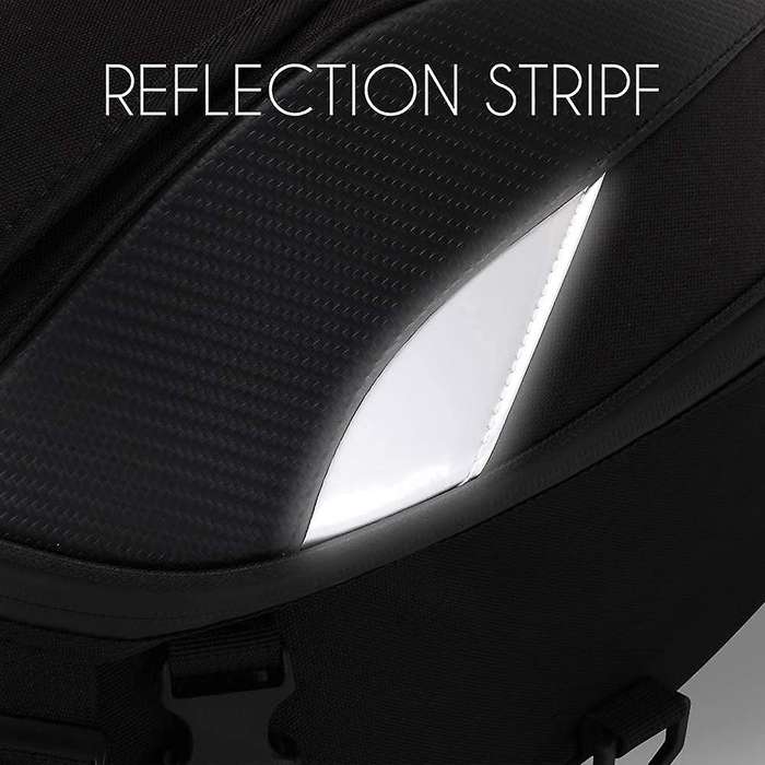 Motorcycle Tail Bag, Seat Bag, Dual Use Motorcycle Waterproof Helmet Bag for Motorbike, Dirt Bike