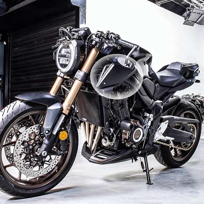 Motorcycle Tank Frame Side Panel Cover Shell Protector for Cb650r Cbr650r 650r 2019 2020 2021(carbo