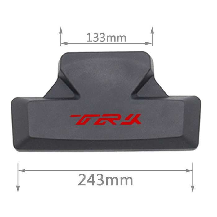Motorcycle Topcase Set Backrest Cushion Top Case for TRK 251 TRK502 2017-2021 Accessories (Red)
