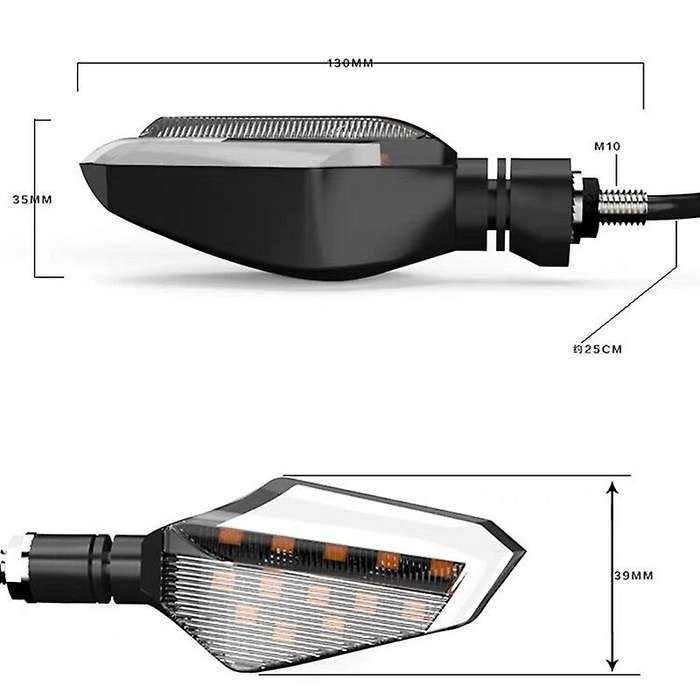 Motorcycle Turn Signal Lights, Universal Led Daytime Running Lights for