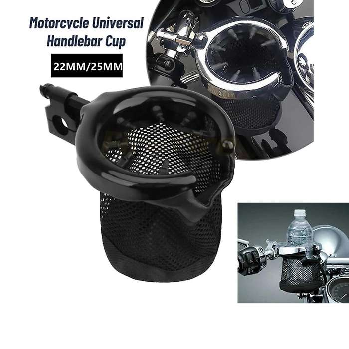 Motorcycle Universal Water Cup Holder Accessories Touring Cruiser 22mm