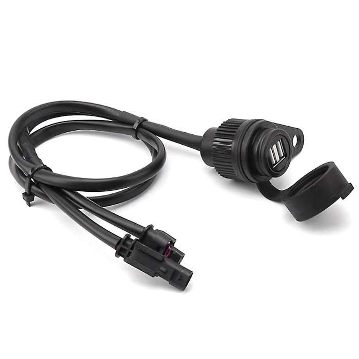 Motorcycle USB Double Socket for R1200GS R1250GS F700GS F750GS F800GS F850GS ADV Accessories with Lo