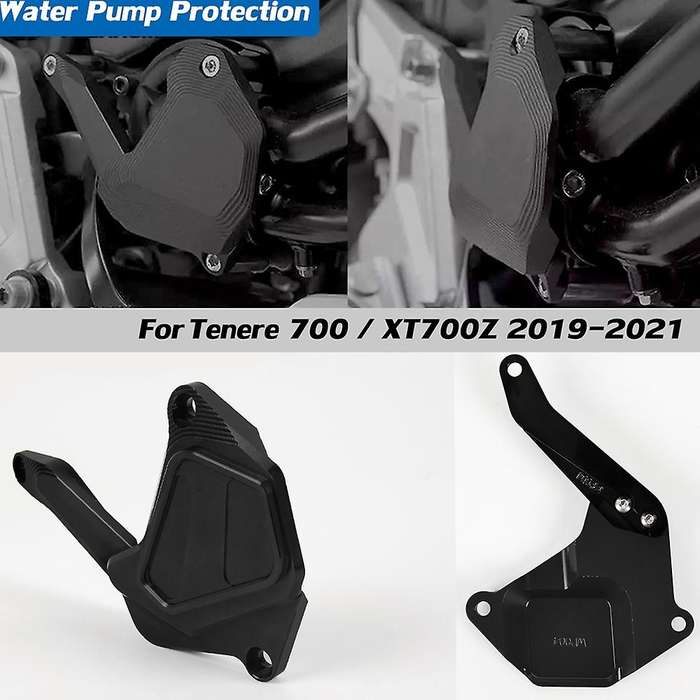 Motorcycle Water Pump Protection Cover Motorcycle Accessories for Tenere700 XT700Z 2019 2020 2021 Bl
