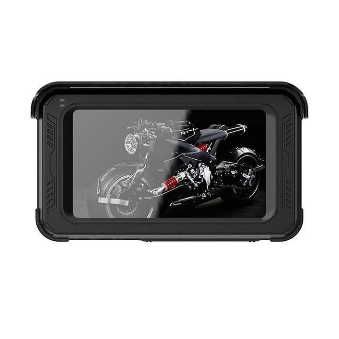 Motorcycle Waterproof Wireless Carplay Touch Screen Android Auto GPS Navigator Motorcycle Recorder,