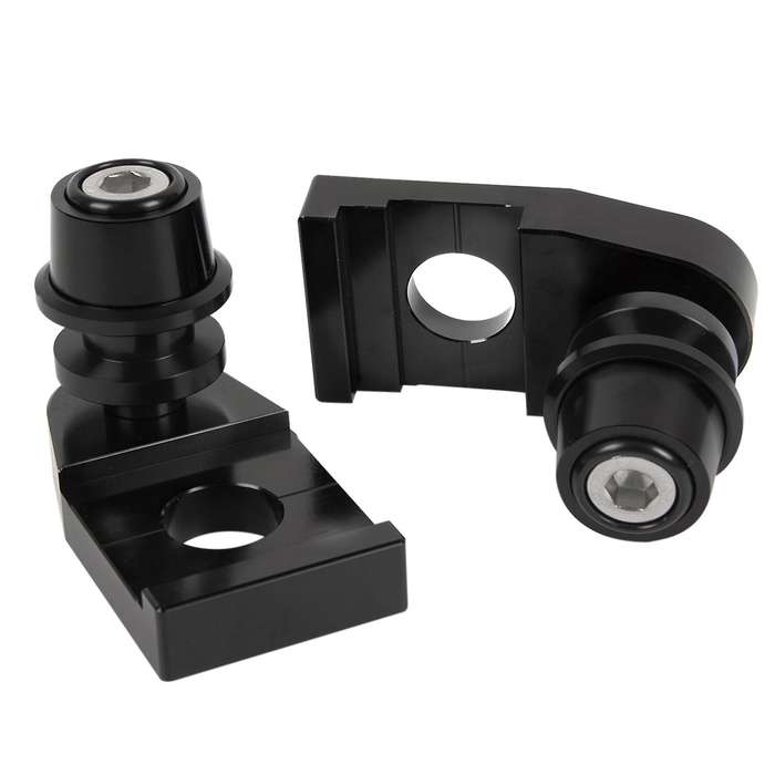 Motorcycle Wheel Swing Arm Spool Protector Rear Fork Spool Slider Bracket for 700 XTZ700 Black