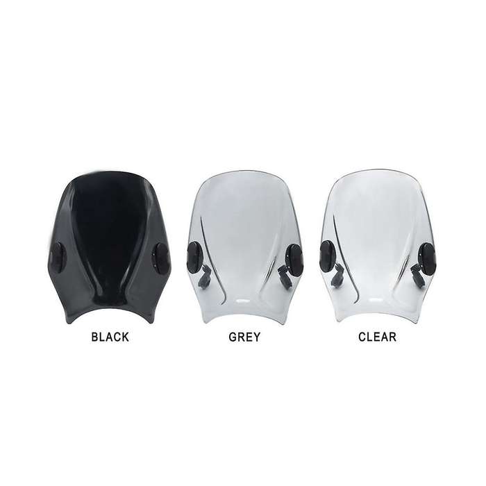 Motorcycle Windshield Wind Screen Shield Deflector Protector Cover for Keeway 125 / 150 / 200(trans