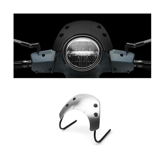 Motorcycle Windshield Windscreen Headlight Fairing for 300 Super Gts300 Super 2018-2022(titanium)