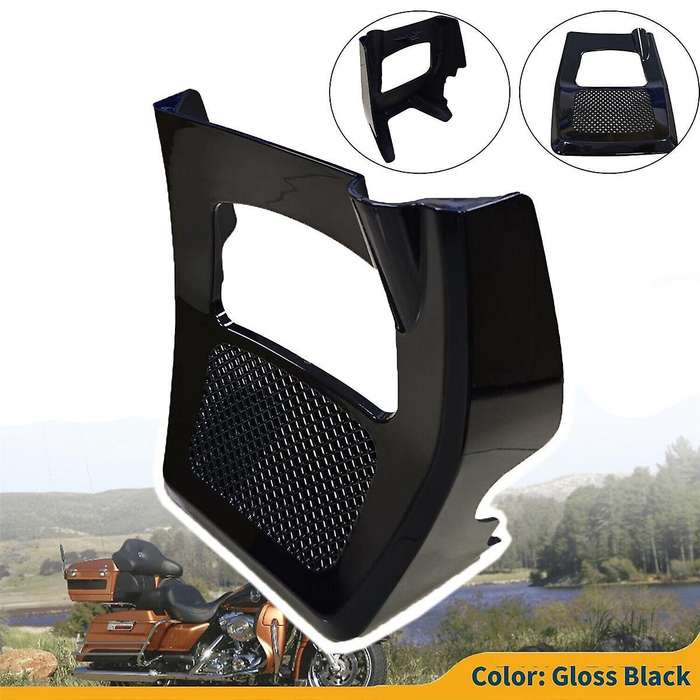 Motorcycles Chin Spoiler Radiator Cover for Road King Street Glide 2017-2023 Front Fairing Decorati