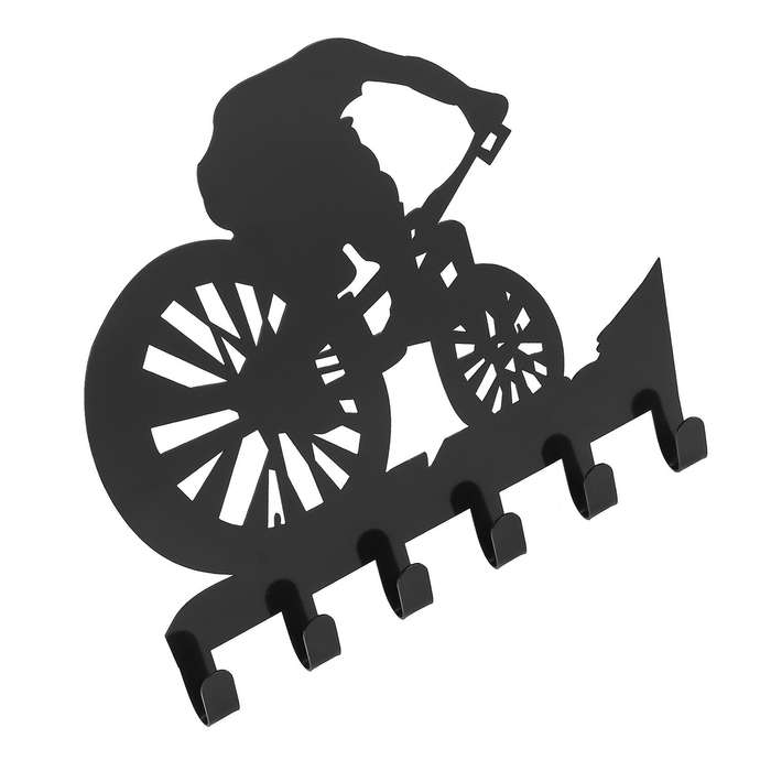 Mountain Bike Rack Metal Wall Decor Mountain Biking Wall Art Bicycle Art Silhouette Wall Sticker Car