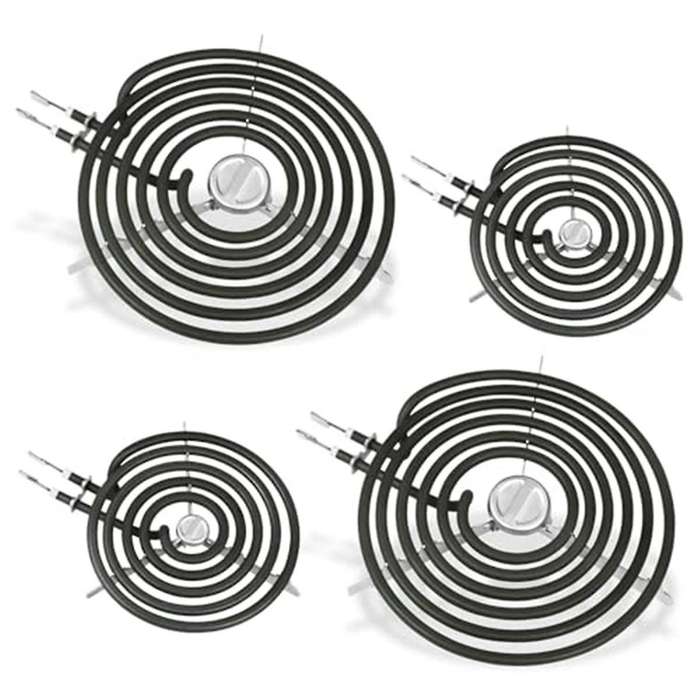 MP22YA Electric Range Burner Element Unit Set, 2 MP15YA 6 Inch & 2 MP15YA 8 Inch Range for , for Har