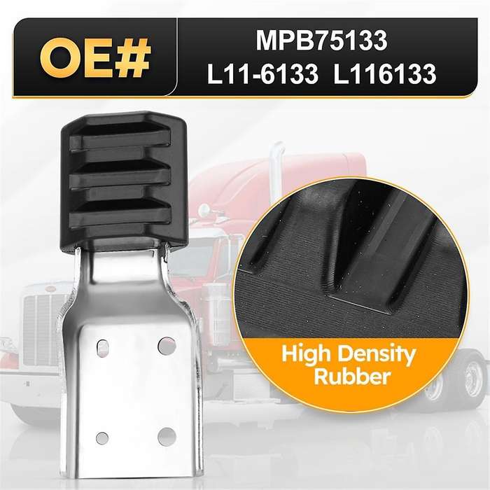 MPB75133 2 Pack Upper Hood Guide Bracket Left & Right Side for 384 388 389 Replace L11-6133 L116133