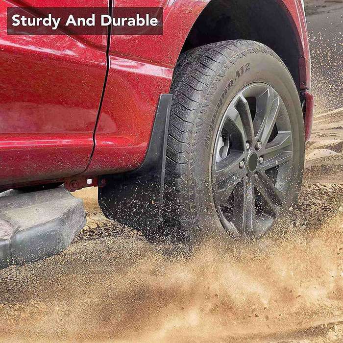 Mud Flaps, All Weather Front and Rear Mud Guards Splash Guard for 2021, Set of 4