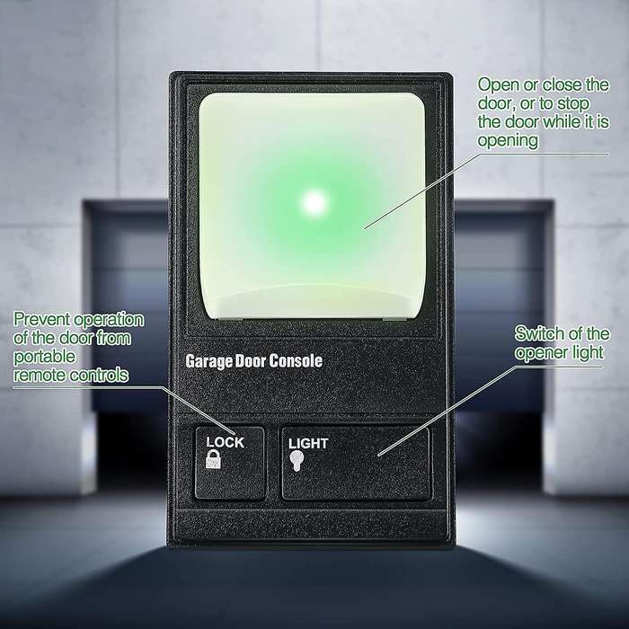 Multi-Function Control Panel Replacement Panel Wall Keypad Button for 78LM 81LM 371LM 971LM Garage D