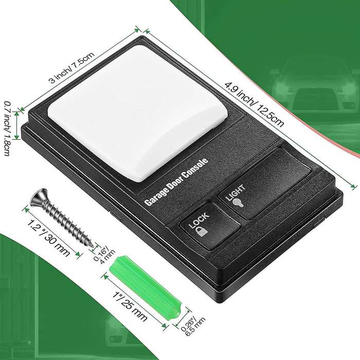 Multi-Function Control Panel Replacement Panel Wall Keypad Button for 78LM 81LM 371LM 971LM Garage D