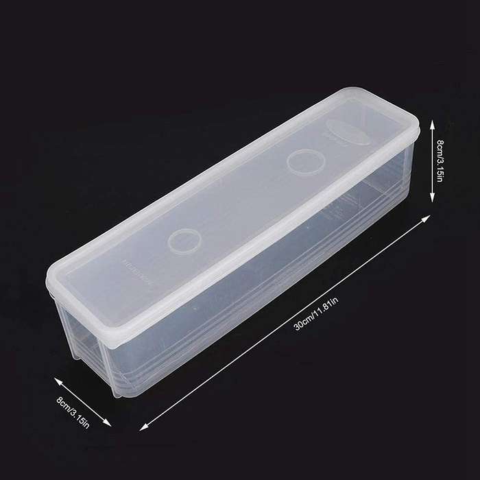 Multi-Function Pasta Spaghetti Box, Kitchen Noodle Box with Cover Food Storage Container
